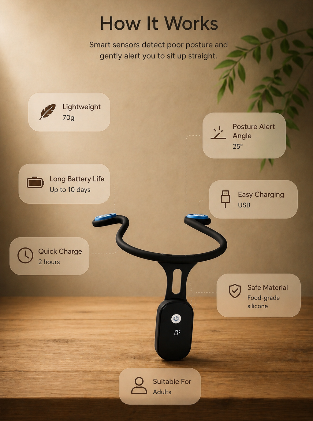 Vitalign Smart Posture Corrector